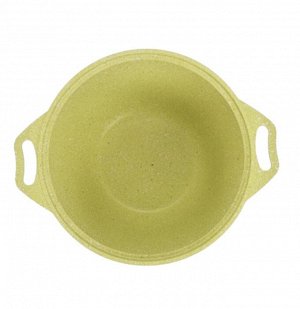 Кастрюля, 3 л, стекл. крышка, АП, литой алюминий, TRENDY STYLE lime, 1/3