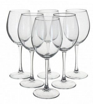 Набор бокалов для вина, 6 шт, 550 мл, стекло, ENOTECA, 1/4
