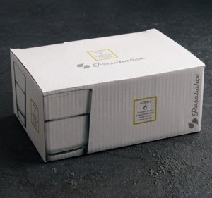 Товары для кухни Набор стопок, 6 шт, 60 мл, стекло, АЛАНИЯ-F&amp;D, 1/12