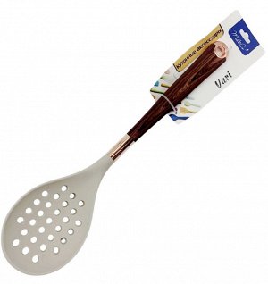 Шумовка, пластиковая ручка, силикон, VARI, 1/240