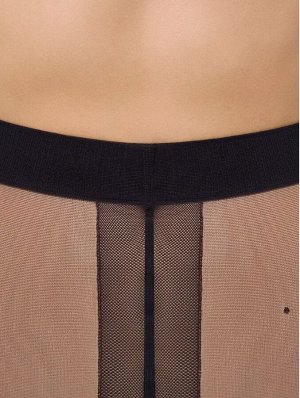 Женские фантазийные колготки 20 den с рисунком горошек
