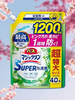 Жидкость чистящая для ванны "Magiсclean" (против образования розовой и чёрной плесени) 1200 мл