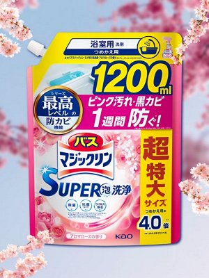 Жидкость чистящая для ванны "Magiсclean" (против образования розовой и чёрной плесени) 1200 мл