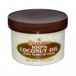 Cococare, 100 % кокосовое масло, 198 г (7 унций)