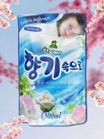 Кондиционер для белья «Свежесть океана» Soft Aroma Aqua Blue (мягкая упаковка) 1300 мл