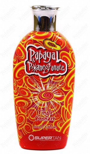 Крем для солярия Papaya &amp; Pomegranate
