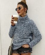 Плюшевая водолазка