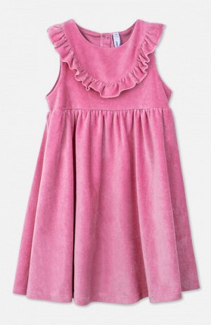 Платье трикотажное для девочек светло-розовый