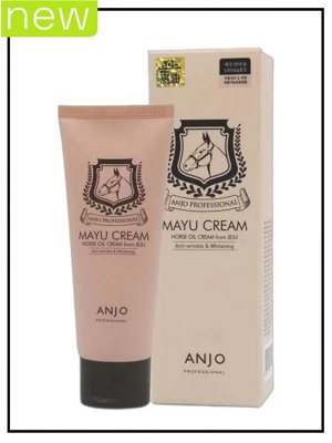 Anjo Professional Крем для лица антивозрастной с лошадиным маслом Cream Mayu Horse Oil From Jeju, 80 мл