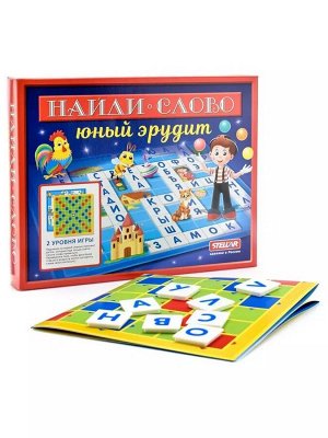 Настольная игра №58 "Найди слово. Простые шаги"