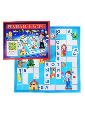 Настольная игра №58 "Найди слово. Простые шаги"