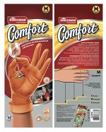 KINGFISHER®️Перчатки латексные COMFORT хозяйственные, универсальные, размер &quot;M&quot;, 1 пара в упаковке.