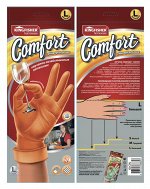 KINGFISHER®️Перчатки латексные COMFORT хозяйственные, универсальные, размер &quot;L&quot;, 1 пара в упаковке.