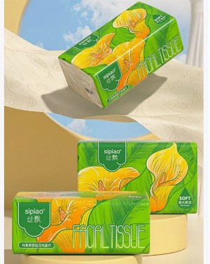 Салфетки бумажные четырехслойные небеленые