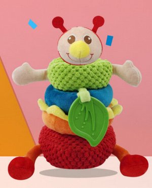 Игрушка мягкая "Пирамидка Божья Коровка"
