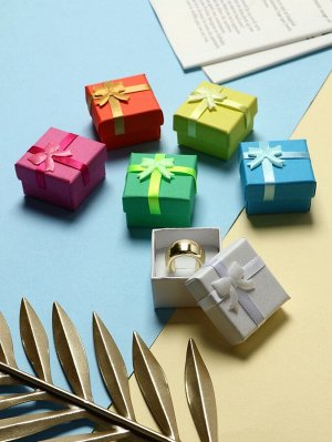 Коробочка подарочная под кольцо «Неон», 4x4 см, МИКС