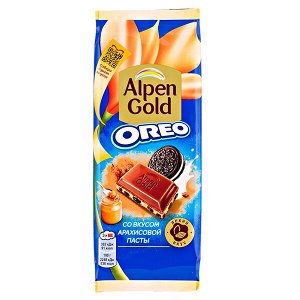 шоколад Альпен Гольд Орео Арахисовая Паста 85 г 1/19