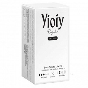 Женские гигиенические прокладки ежедневные PLUS LARGE YIOIY (16 шт)