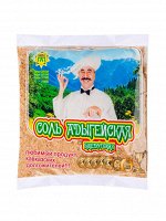 Адыгейская  соль Бжедугская  450г ПАКЕТ  (1х20) (#20) Россия (шк 0027)