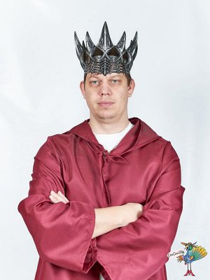 корона Ворон золото, вспененный латекс