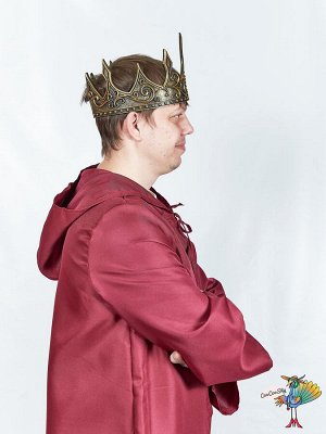 корона Готика золото, вспененный латекс