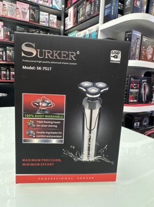 Электробритва / электрическая бритва Surker SK-7517