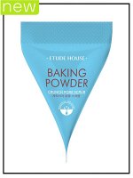 Etude House Скраб для очищения кожи лица с частичками соды Baking Powder , 1шт*7гр