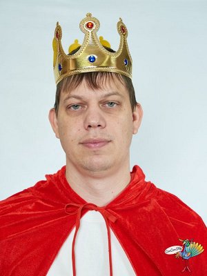 корона Короля золото, текстиль