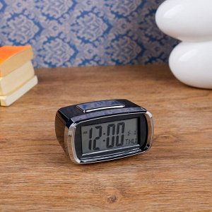 Часы-будильник электронные "Санкудо", 10х6 см, микс, 2аа