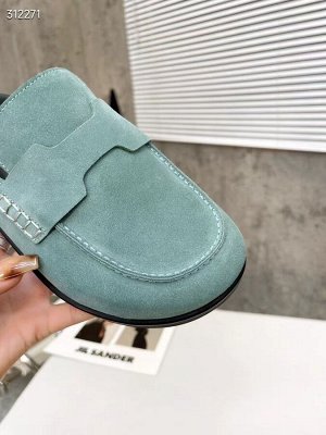 Сабо женские замшевые
