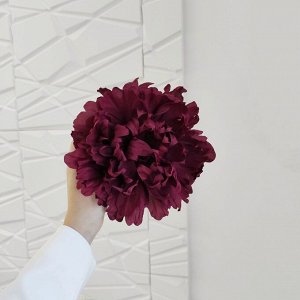 Цветок - брошь Пион большой