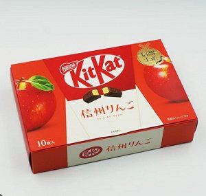 KitKat Shinshu Apples 150g - Коллекционный КитКат яблоки Шиншу. 10шт