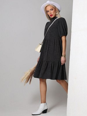 Платье Философия комфорта, графит