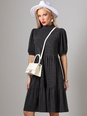 Платье Философия комфорта, графит