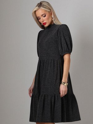 Платье Философия комфорта, графит