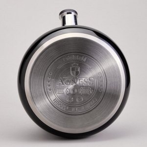 Чайник AGNESS ThermoSteel 2.9L с капсульным дном, свистком и складной ручкой, 1 шт.