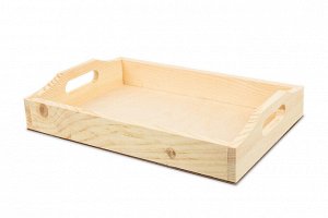 Заготовка для декорирования "Mr. Carving" ВД-728 Поднос сосна 30 х 20 х 5.5 см .