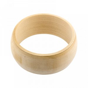 Заготовка для декорирования "Mr. Carving" DE-045 "браслет" дерево d 6.5 см 2 х 6.5 х 6.5 см ширина 3 см
