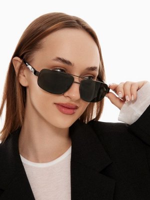 Очки солнцезащитные OneSun, UV 400, линза 5x6 см, дужка 13 см, ширина 14.5 см, микс