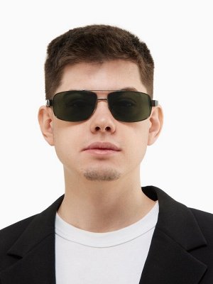 Очки солнцезащитные OneSun, UV 400, линза 5x6 см, дужка 13 см, ширина 14.5 см, микс