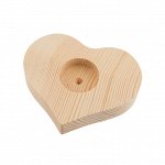 Подсвечник &quot;Сердце&quot; 12*10*2.4 см