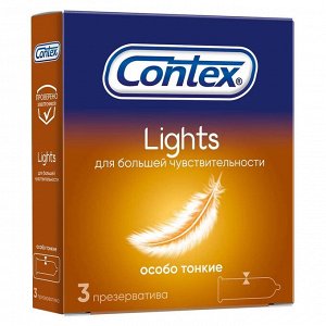 Презервативы Контекс Lights гладкие, тонкие №3	Рекитт Бенкизер/ЭсЭс