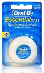 Орал-Би зуб.нить Essential Floss вощен.мятная 50м	Procter&amp;Gamble Manuf