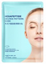 Коллагеновый патч для лба с гексапептидом Veze Hexapeptide Decree Pattern Mask