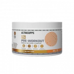 Предтрен ULTRASUPPS Ultra Gold Pre-Workout - 200 гр