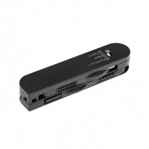 Кабель 3 в 1 LuazON, Lightning/Type-C/micro USB - USB, 1 А, МИКС