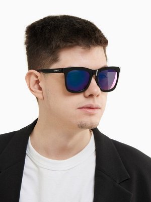 Очки солнцезащитные OneSun, uv 400, 14x14x4.5 см, линза 4.5x5.2 см, зеркальные