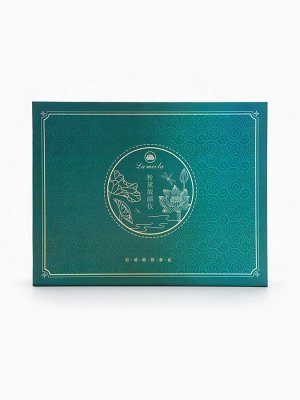 Набор для макияжа (карандаш для бровей, кушон, пудра, подводка, помада, бальзам, тушь, тени)