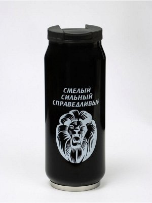Термокружка, 400 мл, «Смелый», сохраняет тепло 8 ч, 7.6x19.3 см