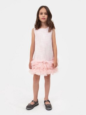 Платье нарядное детское MINAKU: PartyDress, розовое.